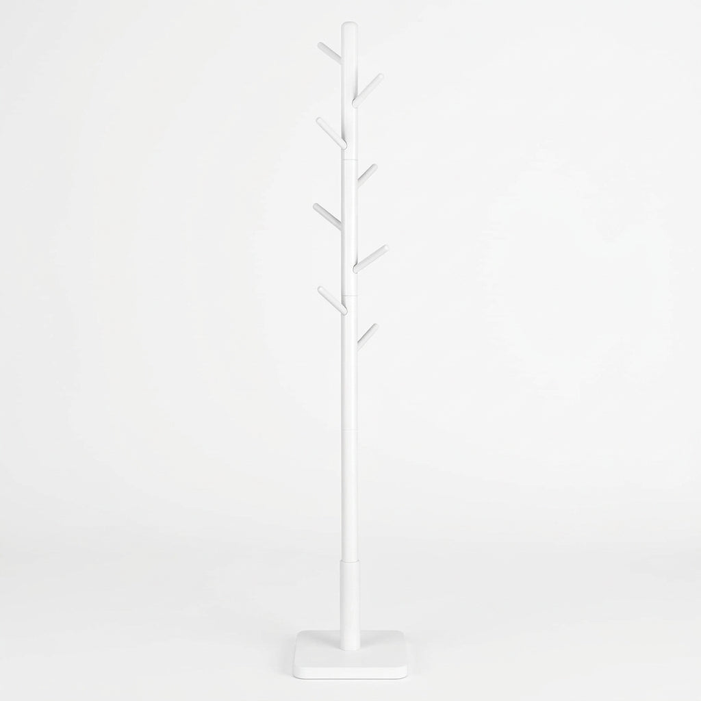 porte manteau cactus style scandinave en bois blanc