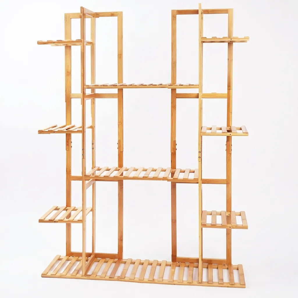 Support de plante en bois 9 niveaux extra large - Le Multio