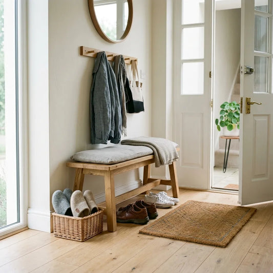 retirer ses chaussures dans l'entrée