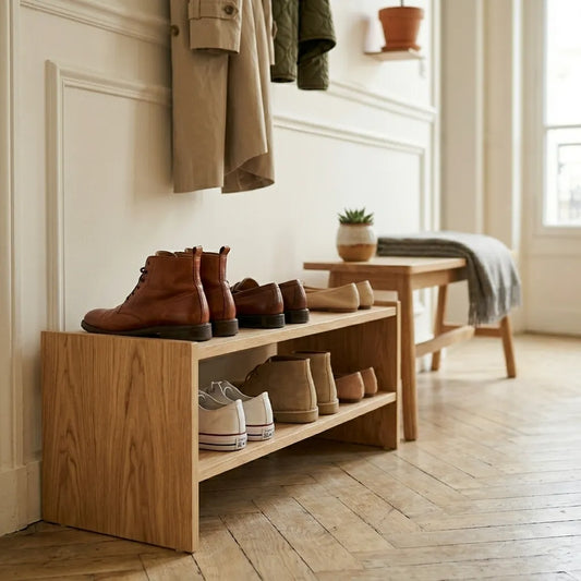 meuble chaussures en bois