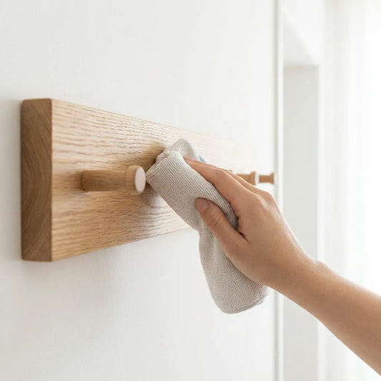 entretenir un porte manteau en bois