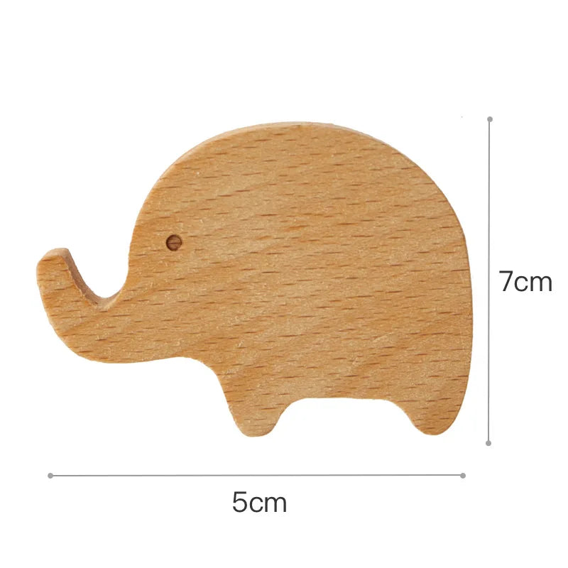 Patère murale enfant en bois - Les Animio