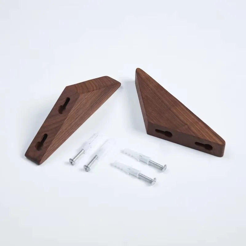 Patère bois triangle mural en bois - Le Bladeio