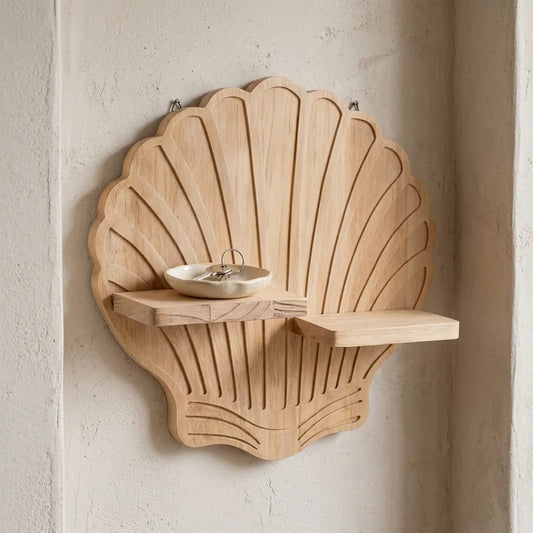 Étagère murale décorative en bois forme spirale - Le Sculptio